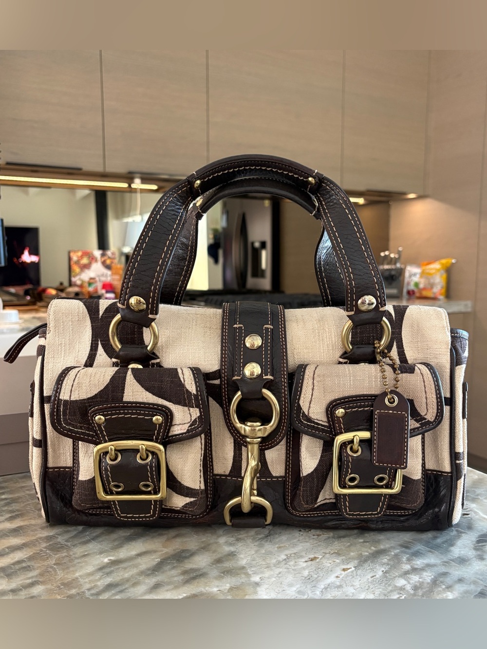 Rare Vintage Coach Legacy Mandy Satchel – Style 10827